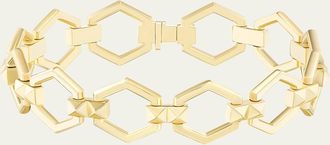 Harwell Godfrey 18K Yellow Gold Pyramid Stud Foundation Bracelet