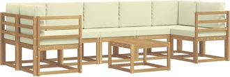 vidaXL Conjunto De Sof&aacute;s De Exterior 6 Uds. Vidaxl