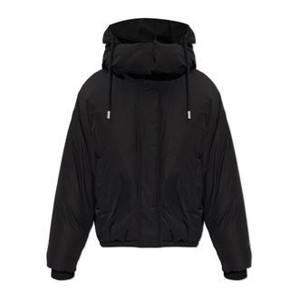 Ami Giacca imbottita con cappuccio - - Jackets - Uomo - Nero - S