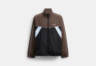 Coach Track Jacket In Recycled Polyester