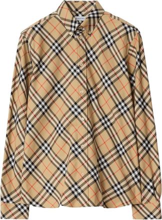 Burberry Check Cotton Shirt