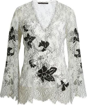 Kobi Halperin Devyn Top in White/Black at Nordstrom, Size X-Small