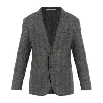 Eleventy Heren, Jassen, Grijs, Maat: XL Zijde