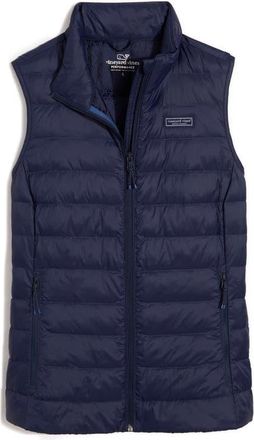 Vineyard Vines Shoreline PrimaLoft Insulated Puffer Vest in Nautical Navy at Nordstrom, Size Xx-Small