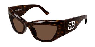Balenciaga BB0444S 004 Womens Sunglasses Tortoiseshell Size 60
