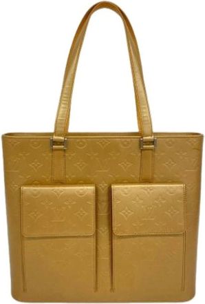 Louis Vuitton Pre-owned Tote Bags, female, Yellow, Size: ONE SIZE Pre-owned Vintage Tote Bag
