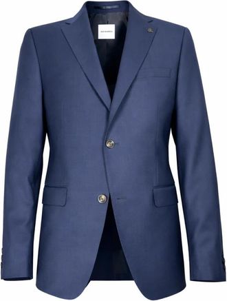 Roy Robson 55021 Jacket - Heren - Blazers - Blauw - 2XL - Wol - Jassen