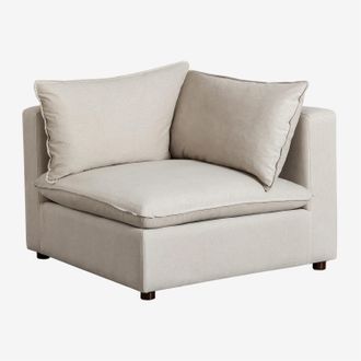 Sklum Sill&oacute;n Esquinero En Tela Estefan Style Sklum