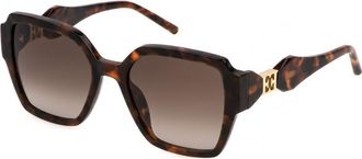 Escada Womens SESE48 54 5409XK Sunglasses - Brown - One Size