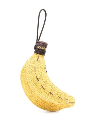 Simon Miller Banana Bunch clutch - Geel