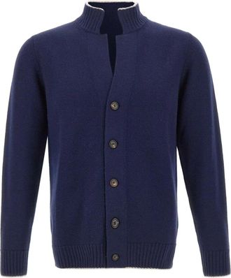 Eleventy Hombre, Jerseys, Azul, Talla: L