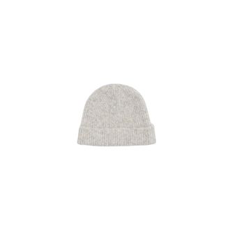 Rodebjer Accessoires, Dames, Grijs, ONE Size, Wol, Arti Beanie