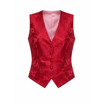 Dolce & Gabbana Chaleco - Jackets - Mujer - Rojo - M