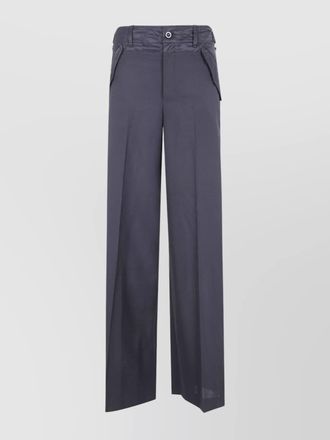 sacai nylon wide-leg trousers