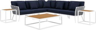 ModWay Stance 8-Piece Outdoor Patio Sectional Sofa Set
