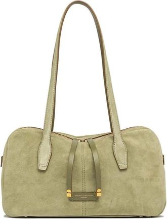 Gianni Chiarini Aryna - Dames - Schoudertassen - Groen - ONE Size - Su&egrave;de - Tassen