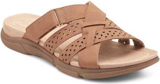 Easy Spirit Melinna Slide Sandal in Medium Brown at Nordstrom, Size 8.5