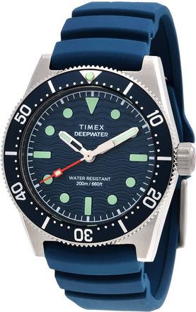Timex Deepwater Reef Quartz Blue Dial Mens Watch TW2W74600