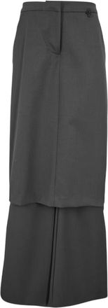Diesel Dames P Earl Rechte Pantalon (Grijs)