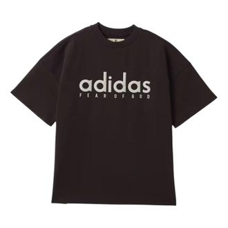adidas x FEAR OF GOD Atheltics Quickdry T-Shirt Asia Sizing Night Brown JZ4893