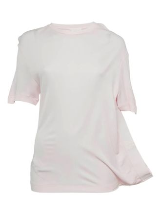 Givenchy Asymmetrisch T-shirt met patroon - Roze