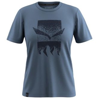 Salewa Eagle 3Cime T-Shirt T-Shirt f&uuml;r Damen | blau