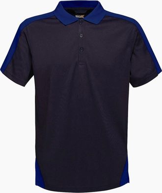 Regatta Mens Regatta Professional Mens Contrast Coolweave Polo Shirt - Navy - Size: 48