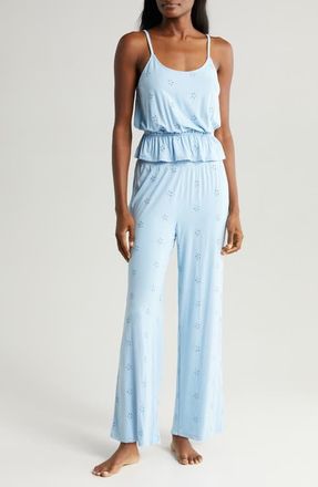 Honeydew Intimates Clear Skies Eyelet Jersey Camisole Pajamas in Pisces at Nordstrom, Size X-Small
