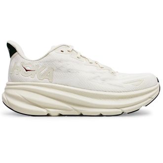 Hoka One One Hoka Clifton 9 Textile Mens Running Trainers - Oat Milk Albaster - Size:UK 8.5