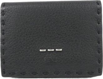 Fendi Leather Coin Purse/Coin Case (Pre-Owned)