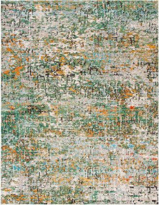 Safavieh Alfombra Verde/Multicolor 274 X 366 cm