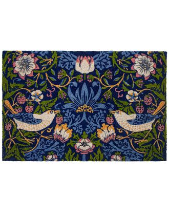 Entryways Victoria & Albert Museum Strawberry Thief Large Coir Doormat