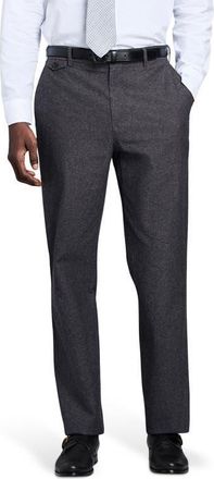 Billy Reid Flat Front Linen & Cotton Pants in Charcoal at Nordstrom, Size 40 X 32