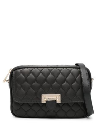 Aspinal of London Lottie leather crossbody bag - women - Calf Leather - OS - Black