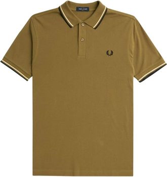 Fred Perry M3600 Polo - Heren - Polos - Bruin - M - Katoen - Tops