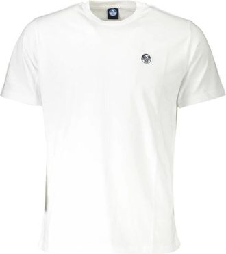 North Sails Katoenen T-shirt - Heren - T-shirts - Wit - 2XL - Katoen - Tops
