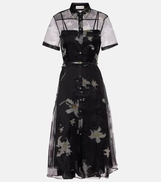 Altuzarra Kiera floral silk midi dress