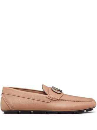 Valentino Garavani Mocassini VLOGO Signature - Toni neutri