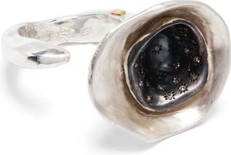 Rosa Maria Anello Saxo in argento sterling con diamanti