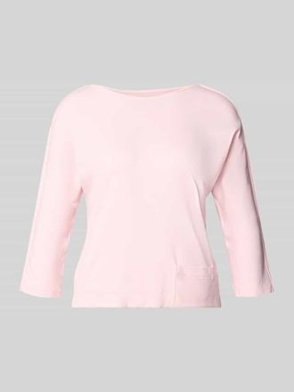 Marc Cain T-Shirt mit 3/4-Arm in Rosa, Gr&ouml;&szlig;e 34