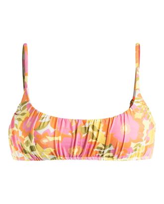 Billabong Bandeau-Bikini-Top BILLABONG Summer Folk, Damen, Gr. XS, Cup B, bunt (multi), Obermaterial: 84% Microfaser, 16% Elasthan;, Bikini-Oberteile Bandeau-Bi