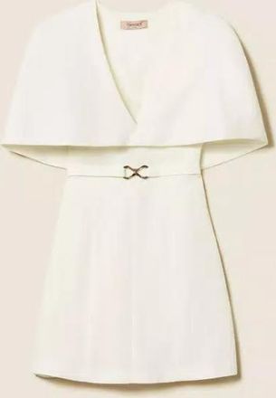 Twin-Set Twin-Set-Kleid mit Umhang