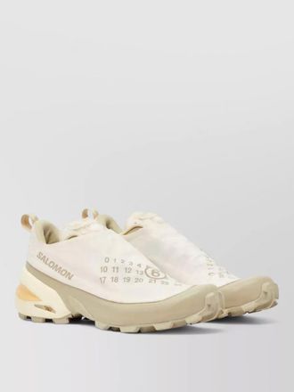 Maison Margiela chunky sole lace up sneakers collaboration