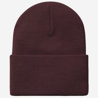Carhartt Work in Progress I020222 Ribbed Acrylic Beanie - Red