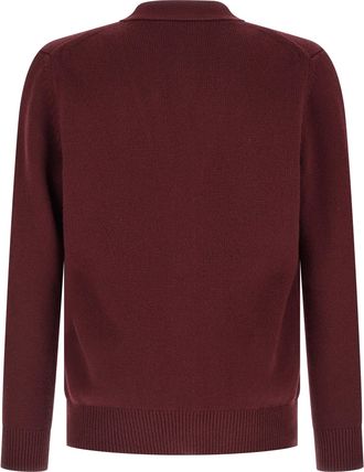 Gucci Doppia G Cardigan - Burgundy