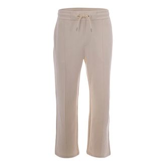 HUGO BOSS Broeken, Heren, Beige, L, Katoen, Trainingsbroeken