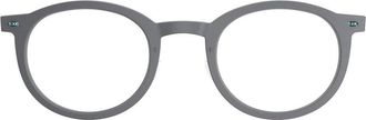 Lindberg Black N. O.W. 6636 Titanium Round Sunglasses