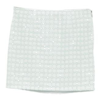 Rotate Gonna corta con perline - - Skirts - Donna - Verde - M