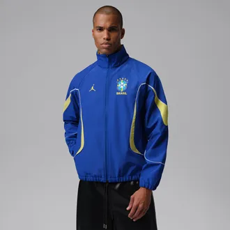 Nike Jordan Mens Jordan Anthem Jacket in Blue | IF3896-417