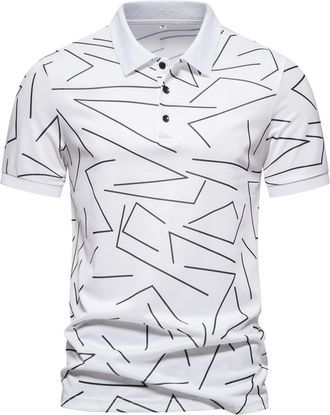 Generic Men Polo Shirts,Mens Dress Shirts Long Sleeve Regular Fit Gym Tops for XL Funny T XXXL Shirt Causal Workwear Clothing Teenage Boy Gifts White